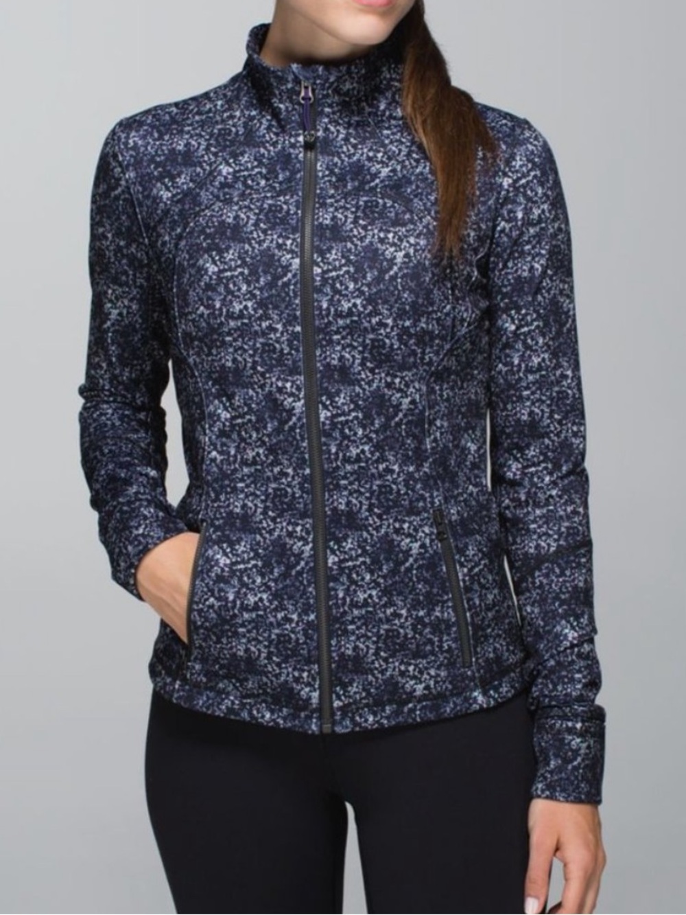 Lululemon Forme Jacket Rocky Road Sand Dune